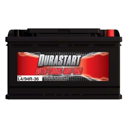 12 Volt 800 CCA Auto AGM Battery - L4/H7/94R-AGM