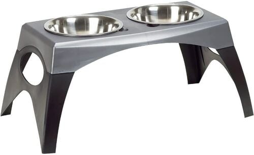 Maslow Medium Elevated Pet Feeder - 3 Cup Bowls