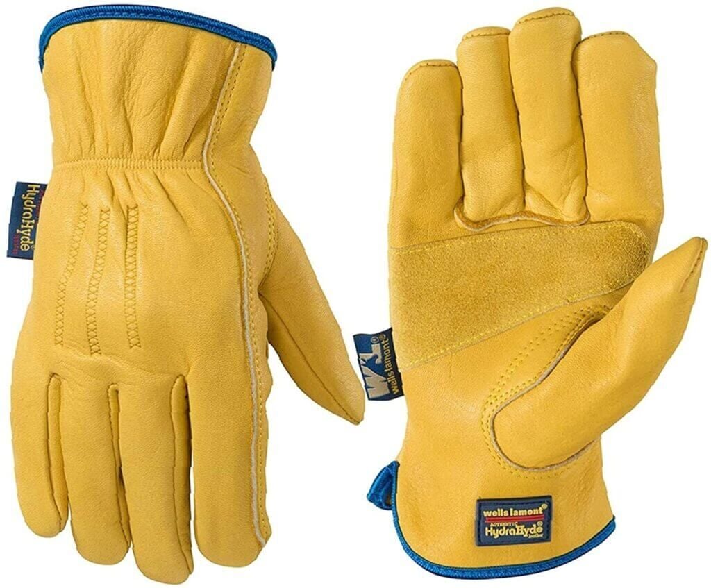 Men's HydraHyde Leather Slip-on Work Gloves 2-Pack