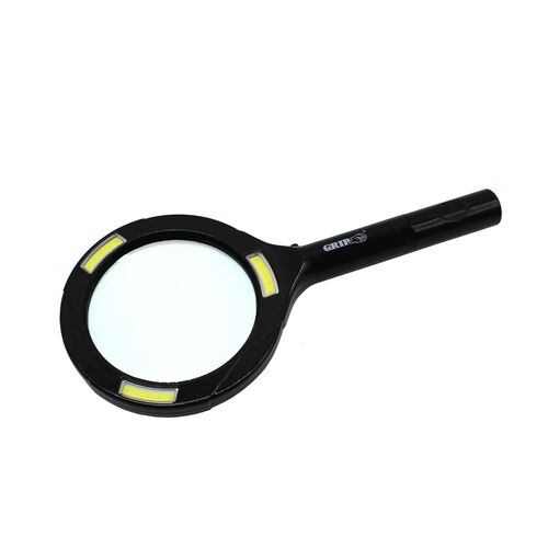 Grip-On Tools COB LED Magnifying Glass - Assorted Colors