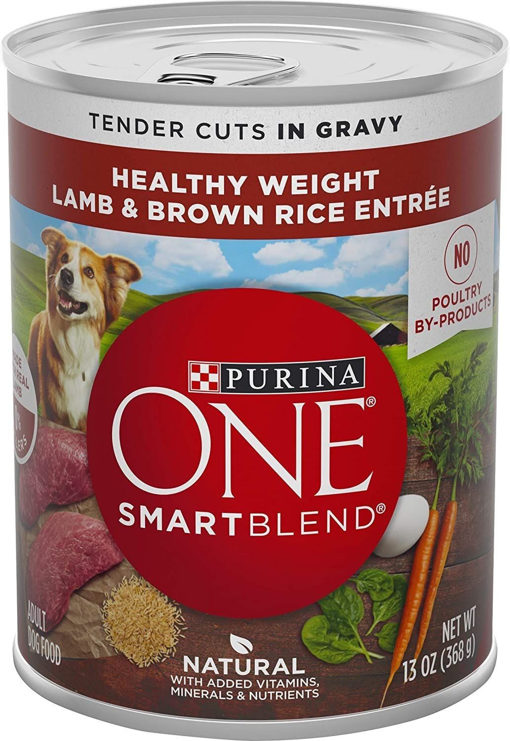 Purina ONE SmartBlend Tender Cuts in Gravy Healthy Weight Lamb