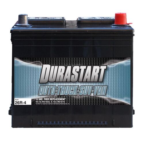 12 Volt 525 CCA Auto Battery - 26R-P