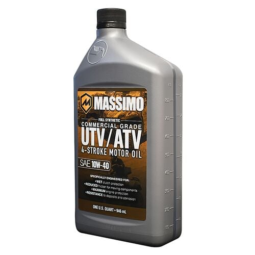 10W-40 Full Synthetic Commerical Grade UTV/ATV 4-Stroke Motor Oil - 1 Quart