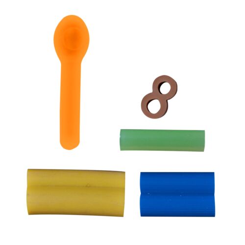 1.5" Torchstick with Holder in Orange