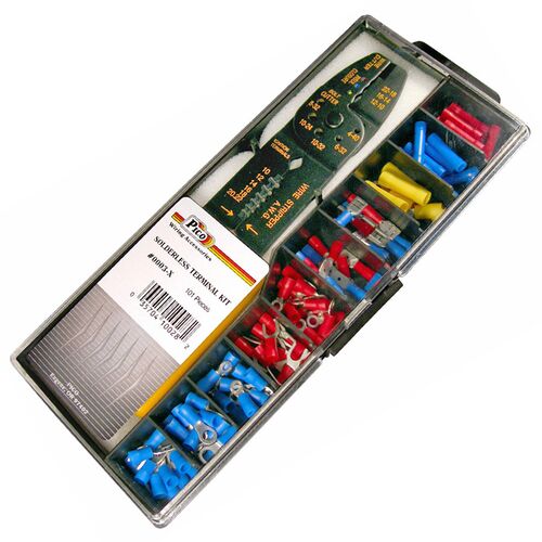 Wiring Solderless Terminal Kit - 101 Pieces