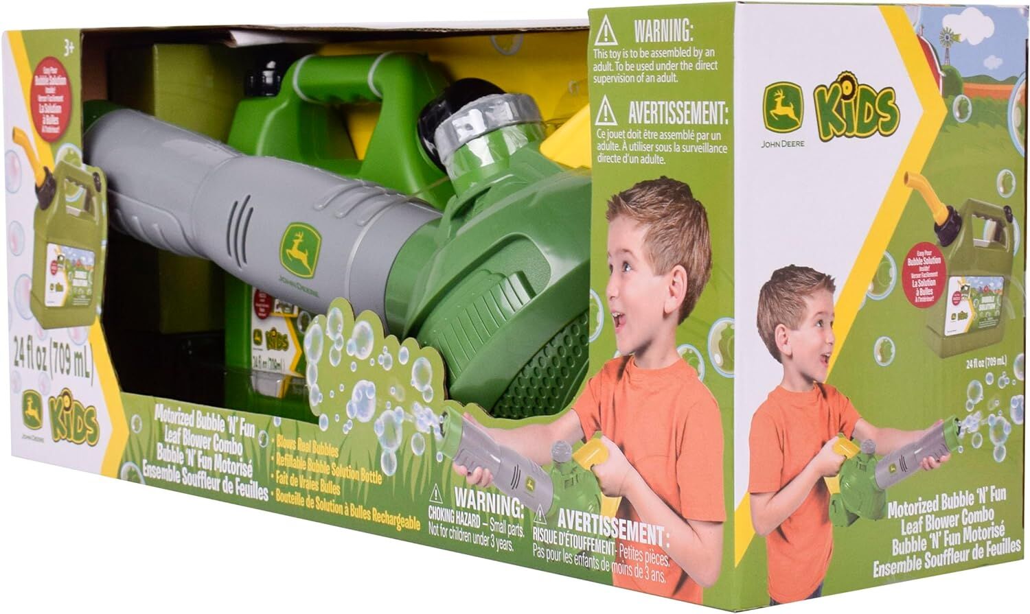 Sunny Days Entertainment John Deere Bubble Leaf Blower Bubble