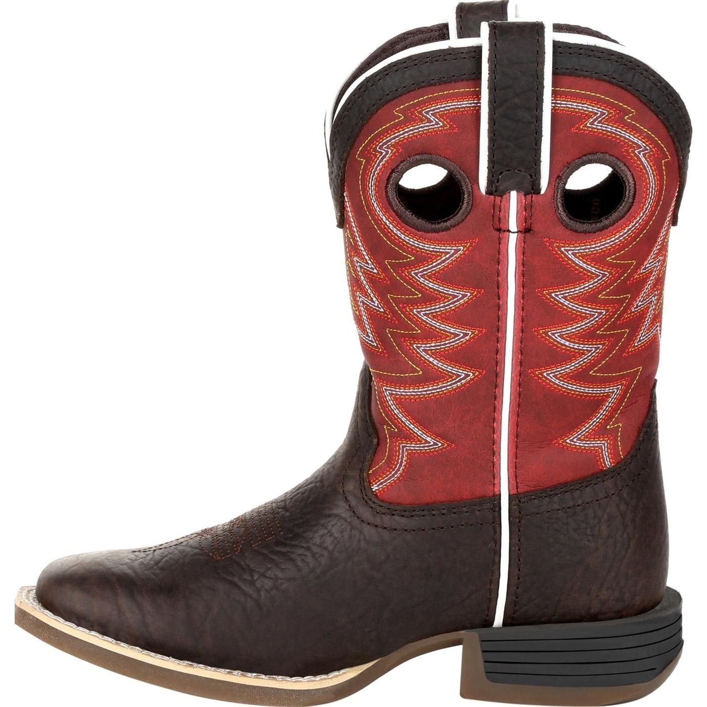 Lil' Rebel Pro Little Kids' Red Western Boot