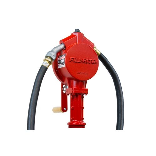 Rotary Hand-Operated Fuel Transfer Pump with Nozzle Spout - FR112