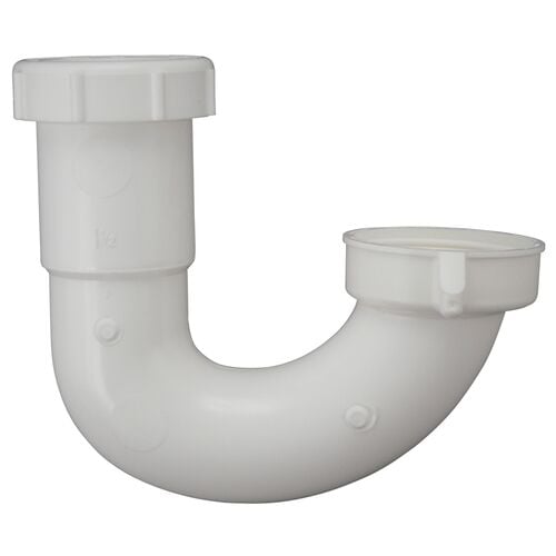 J-Bend Plastic Drain -  1-1/2" x 1-1/4"