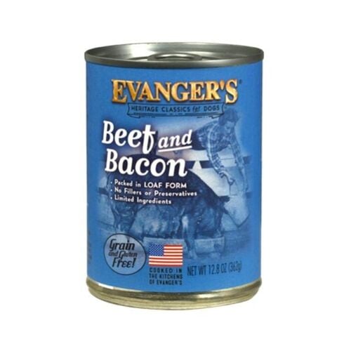 All Meat Beef Bacon Wet Dog Food - 12.8 oz