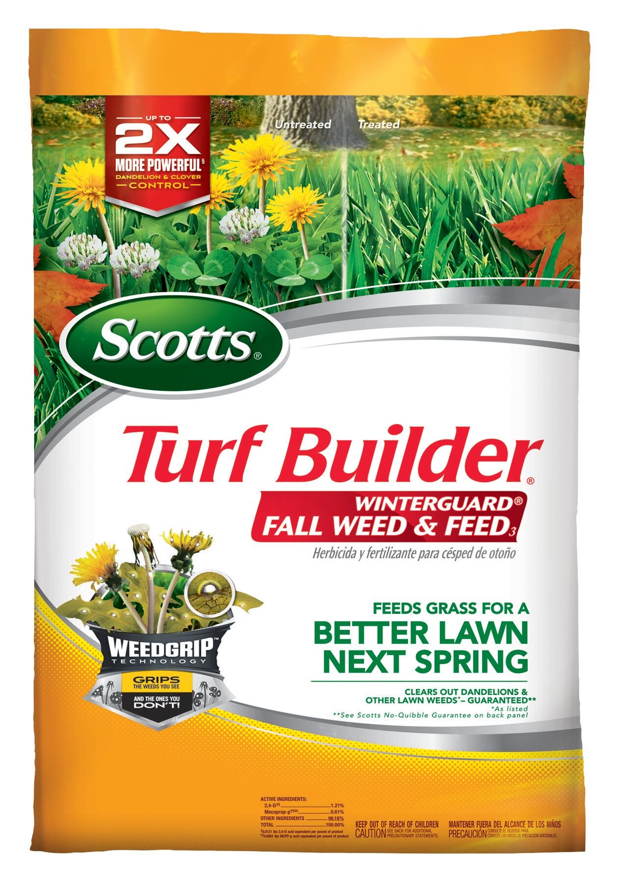 Turf Builder WinterGuard Fall Weed & Feed3
