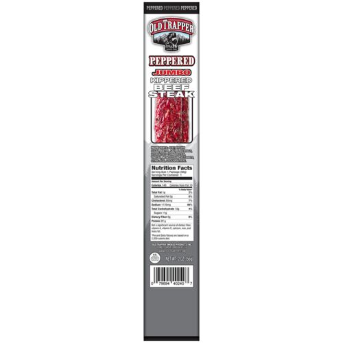 Peppered Jumbo Kippered Beef Steak 2 oz