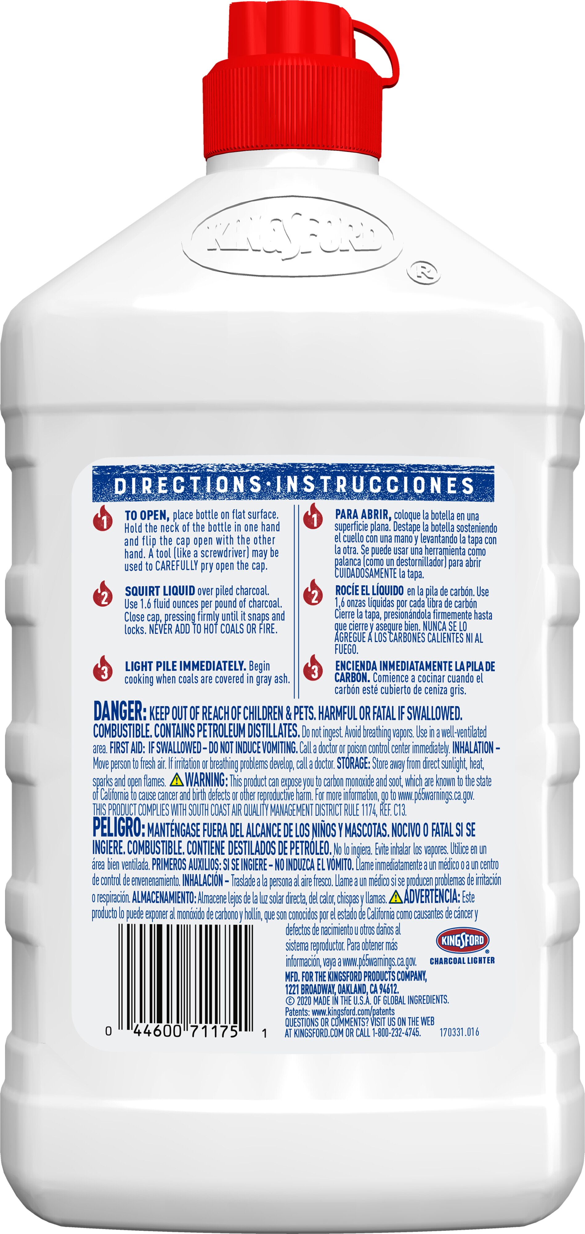 Kingsford Charcoal Lighter Fluid 32 oz