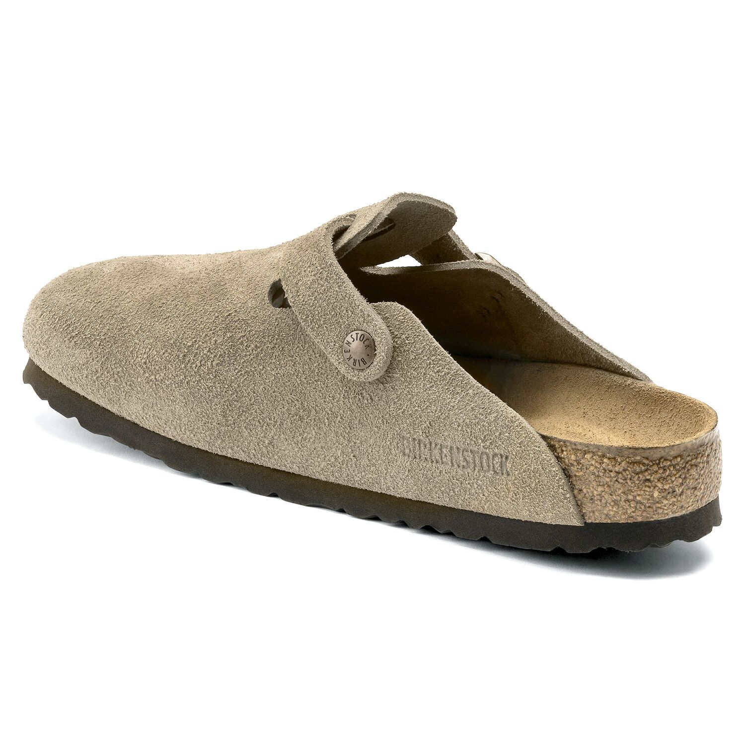 Boston Soft Footbed Suede Leather Clog