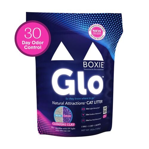 Glo Natural Attractions Clumping Clay Cat Litter - 16 Lb