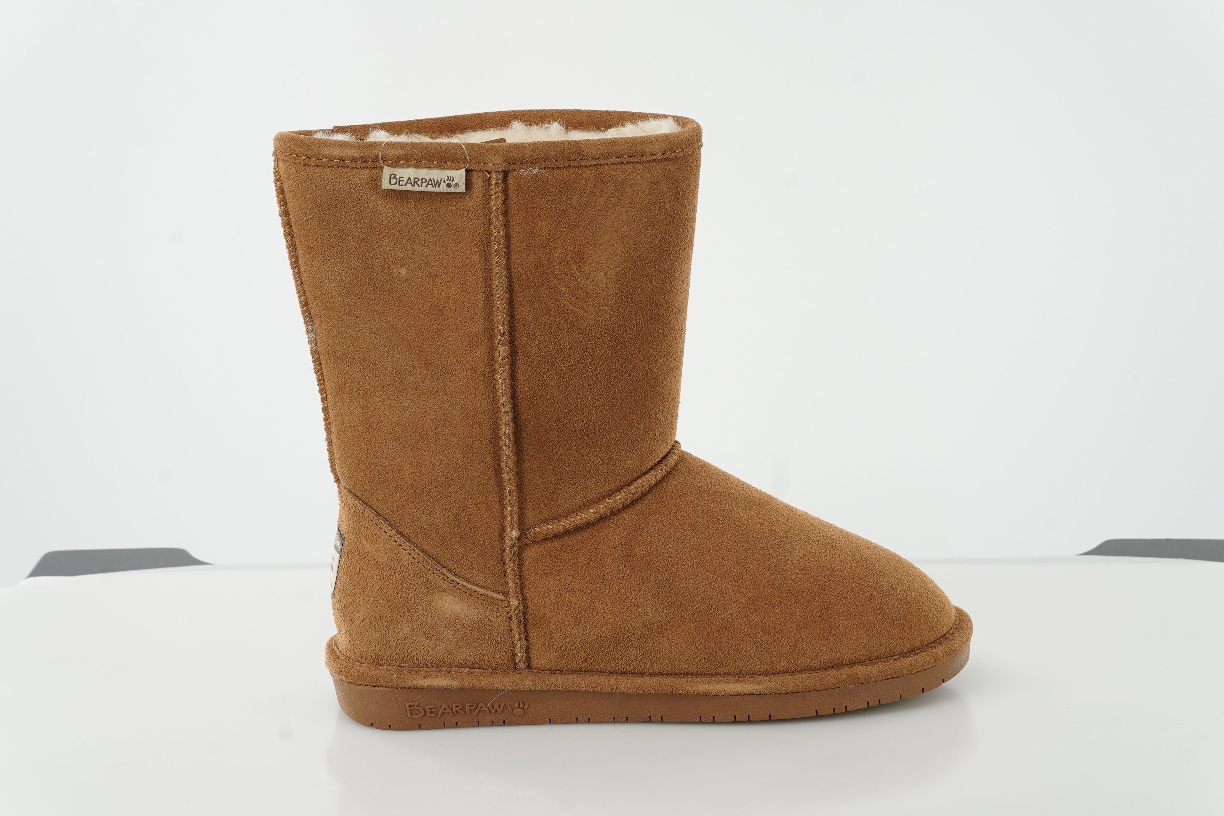 Women's Emma Short Suede Boots in Hickory