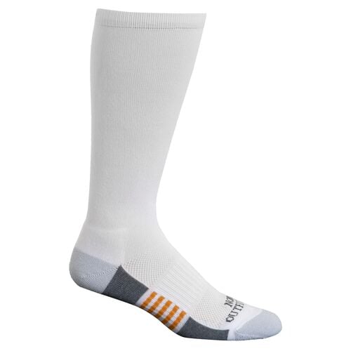 Men's Durable OTC Sock in White