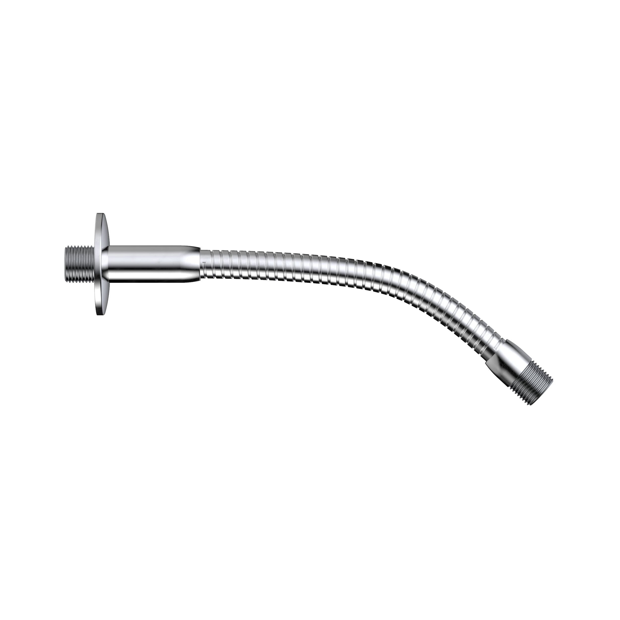11.5" Flexible Memory Flange Finish Shower Arm
