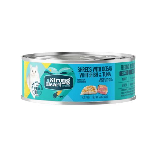 Shreds with Ocean Whitefish & Tuna Wet Cat Food - 5.5 oz