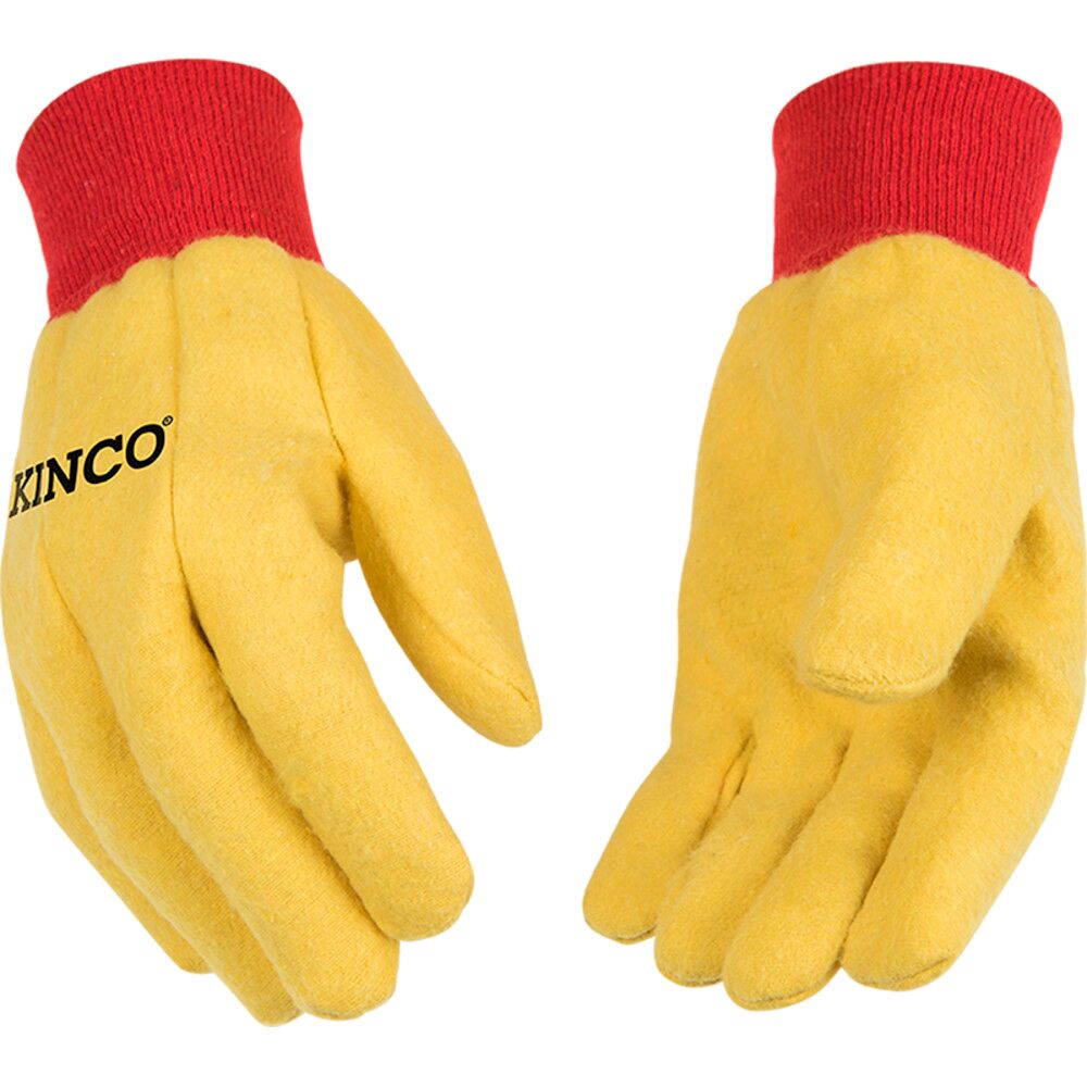 30枚限定 シルクスクリーン Conix ビームス 　コニックス　　Yellow Kinco Men's 14 oz Yellow Chore Gloves