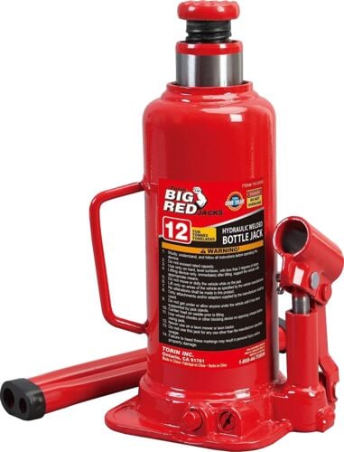 12 Ton Capacity Hydraulic Welded Bottle Jack