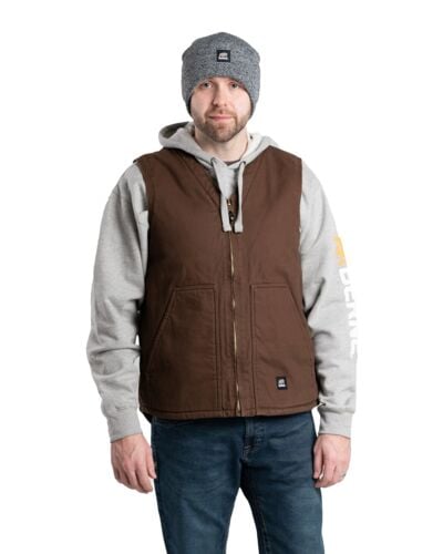Men's Washed V-Neck Vest