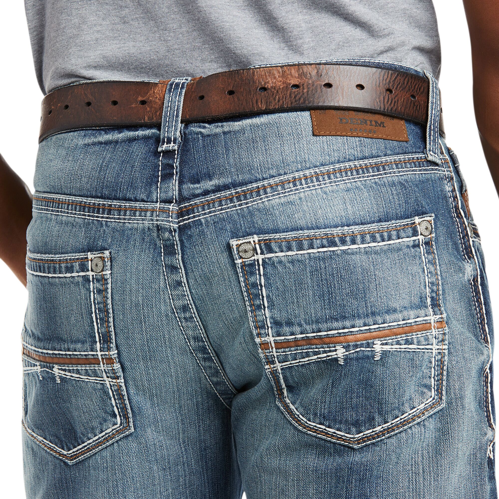 Men's M4 Low Rise Coltrane Bootcut Jean in Durango