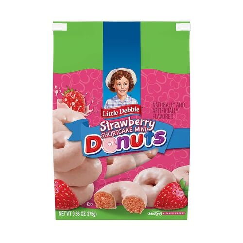 Strawberry Shortcake Mini Donuts - 9.68 oz