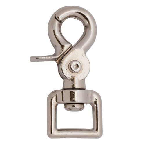 1" Nickel Plated Square Scissor Snap