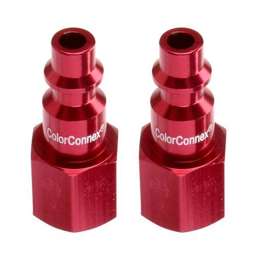 ColorConnex Plug Type D 1/4" FNPT 1/4 Body 2-Pack