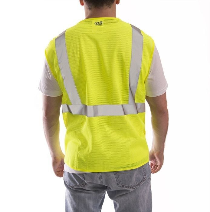Unisex Job Sight Class 2 Rubber Breakaway Vest