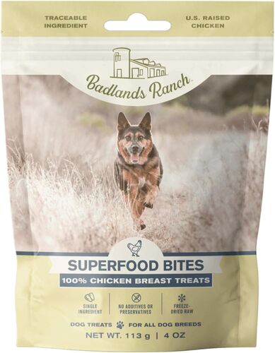 Grain-Free Freeze-Dried Raw Dog Treats in Chicken Breast - 4 oz