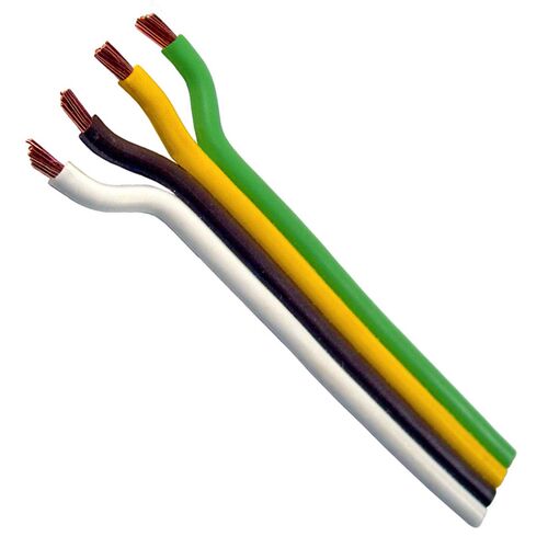 14 Gauge All Weather Heavy Duty Bonded Trailer Wire - 4 Conductor - Sold by the Foot