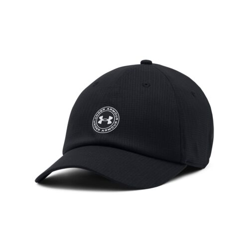 Women's UA ArmourVent Adjustable Cap in Black/White