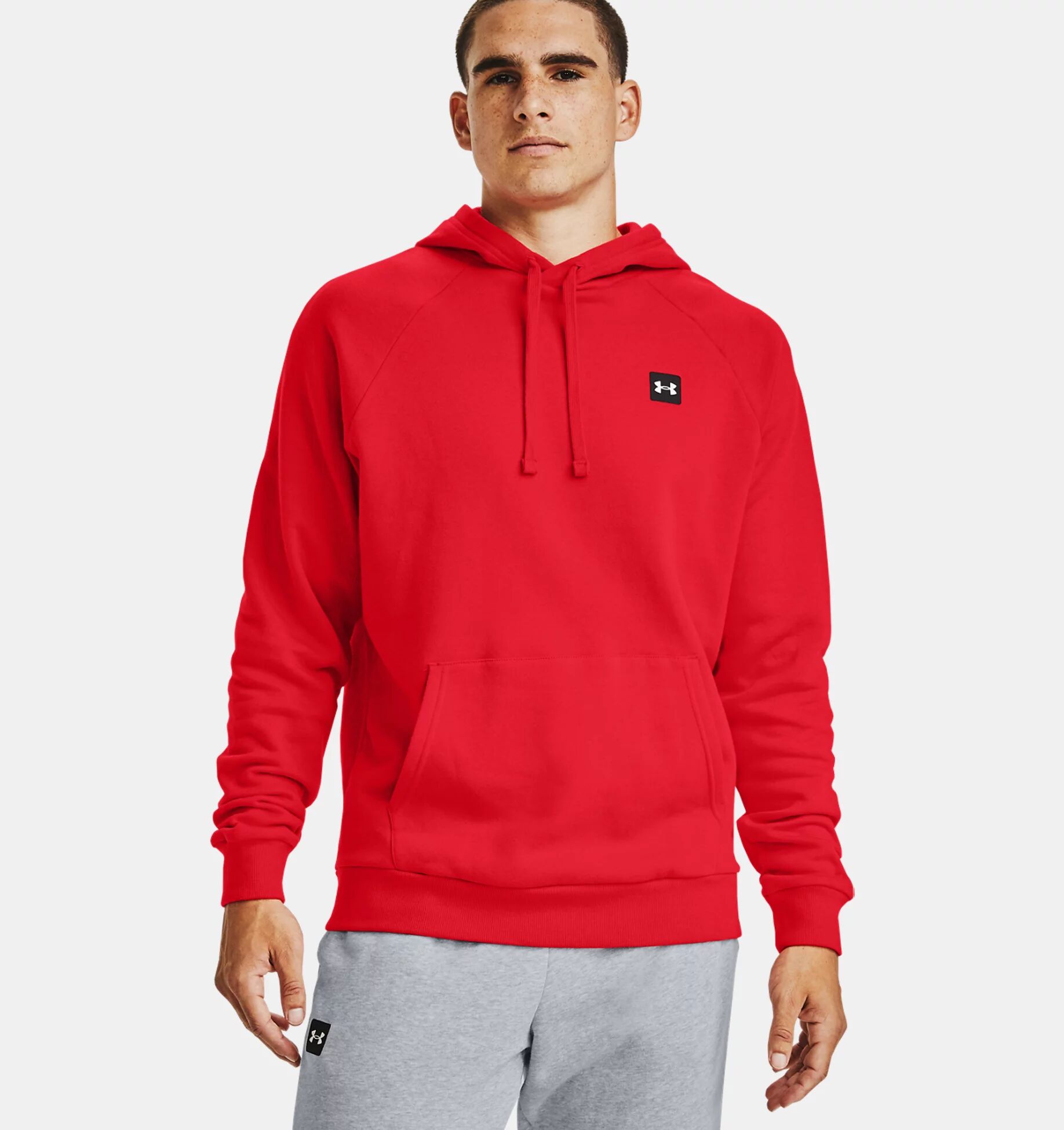 Men's UA Rival Fleece Hoodie in Red