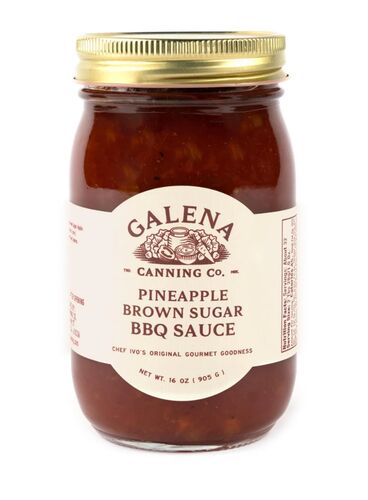 Pineapple Brown Sugar BBQ Sauce - 16 oz
