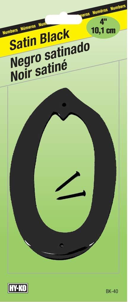 Metal House Number