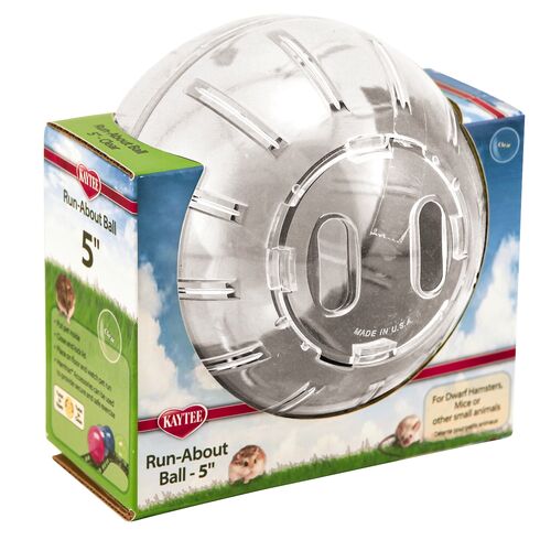 5" Clear Run-About Exercise Ball