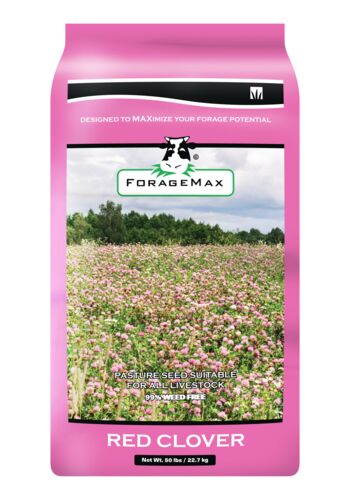 ForageMax Medium Red Clover Seed - 50 Lb