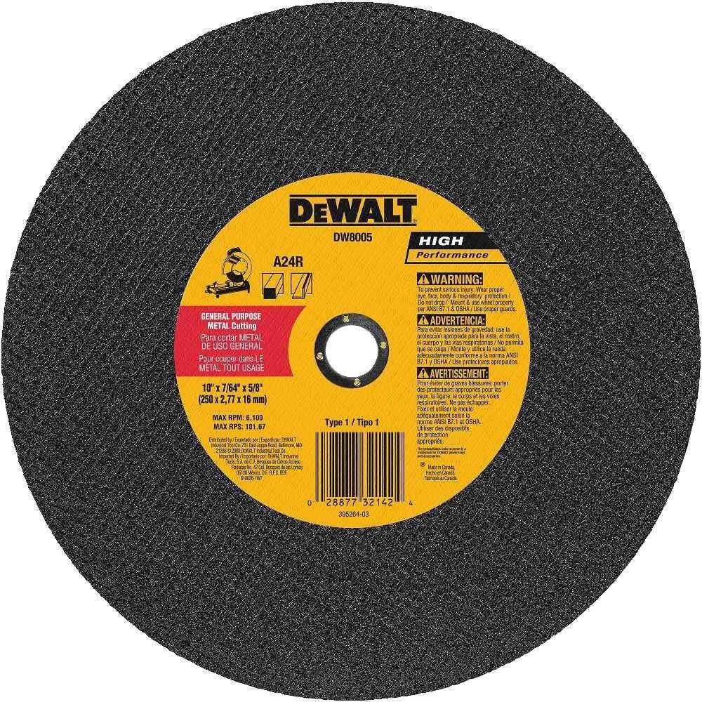 High Performance Metal Chop Saw Wheel