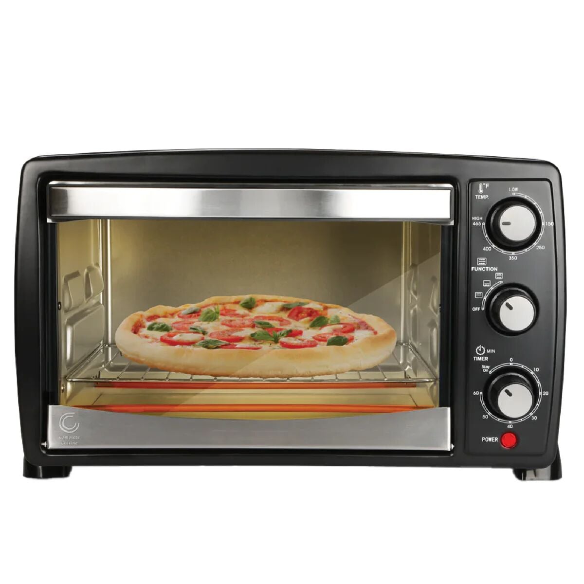 Complete Cuisine CC-TOV4400 9-Liter Countertop Toaster Oven for Baking, image size:1200x1200