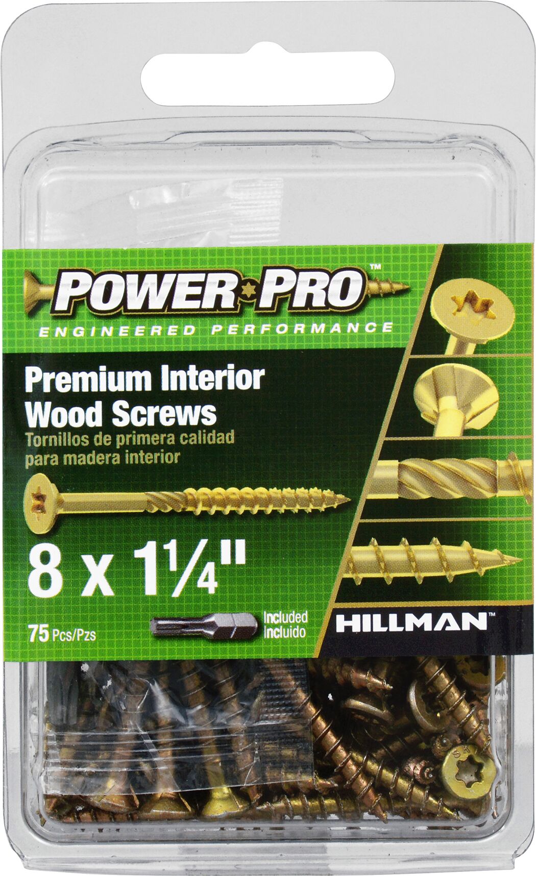 Power Pro Premium Interior Wood Screws
