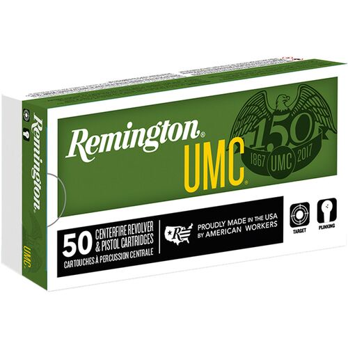 UMC Handgun .38 Special +P 125 Grain SJHP Ammunition - 50 Rounds