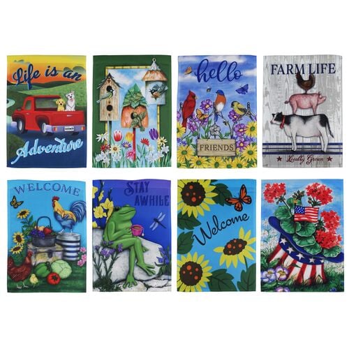 Spring Garden Flags - Assorted