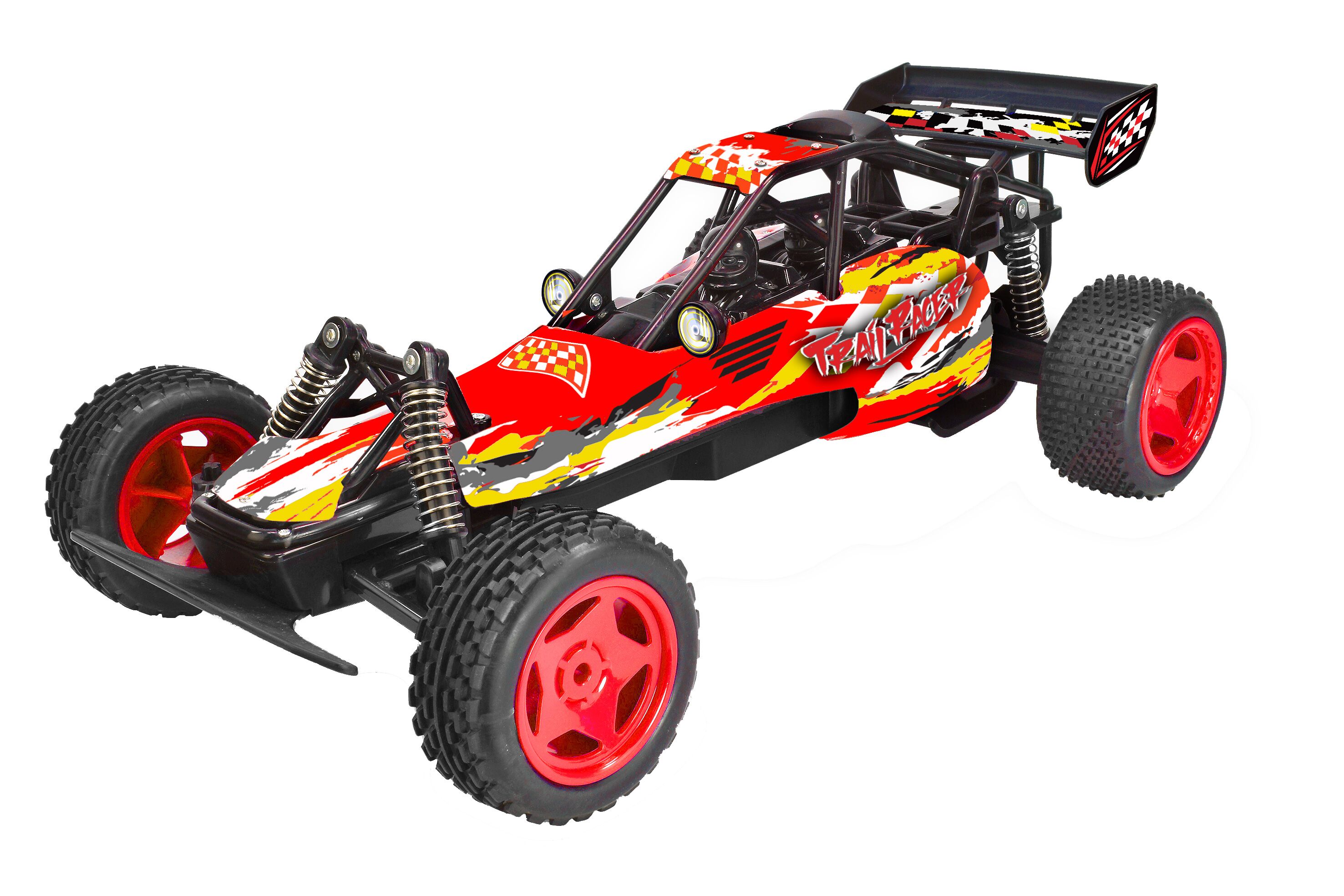 TAIYO ラジコン RC ファーストトラックスエリミネーター 赤色 動作未確認 Taiyo Track Racer 1/16 Scale R/C - Red/Black - 2.4GHz at Tractor