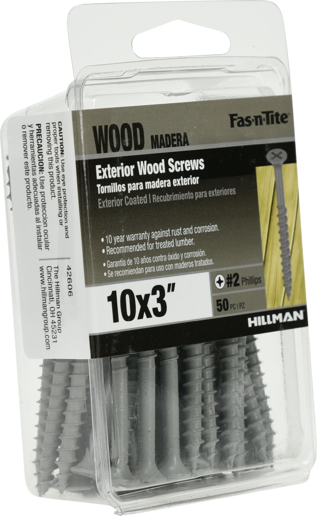 Hillman Fas-n-Tite Phillips Drive Exterior Wood Screws