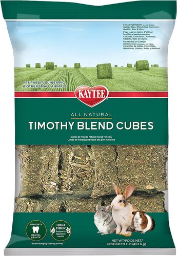 Natural Timothy Blend Cubes Small Animal Treats - 1 lb
