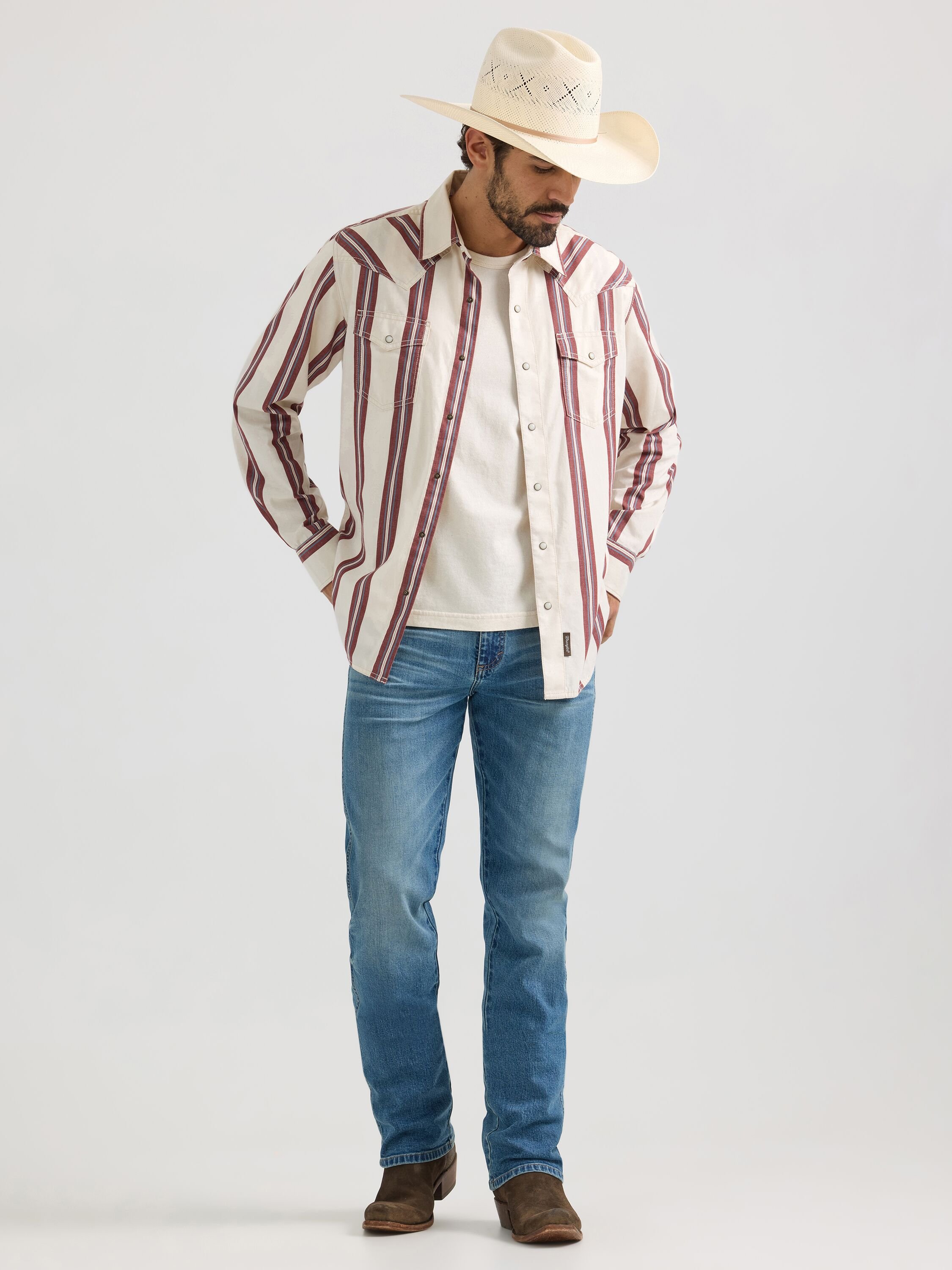 Men's Retro Premium Long Sleeve Shirt