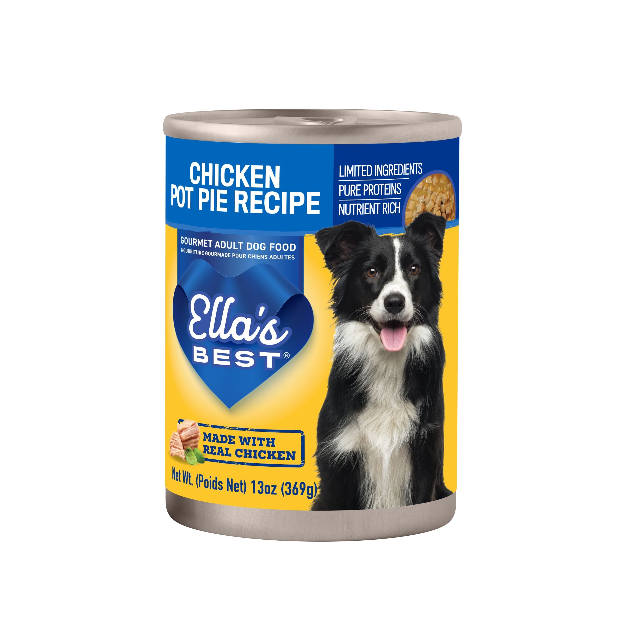 Stella's Best Chicken Pot Pie Wet Dog Food - 13 oz