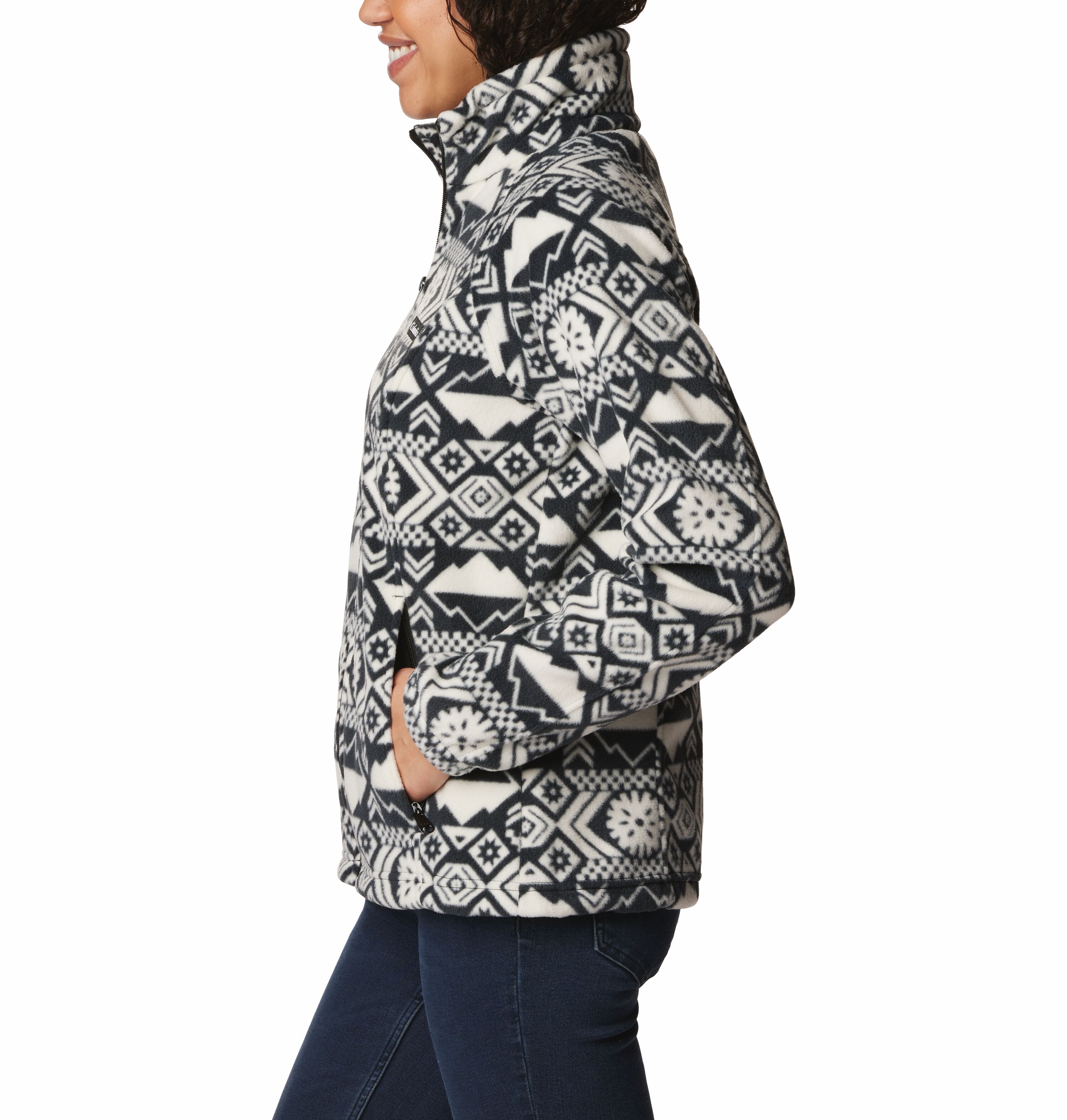 Women's Benton Springs Full Zip Print Fleece Jacket